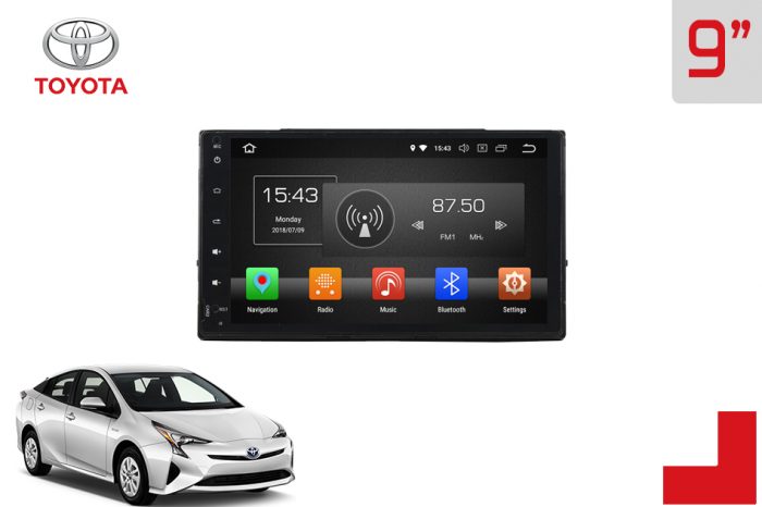 مانیتور فابریک تویوتا پریوس