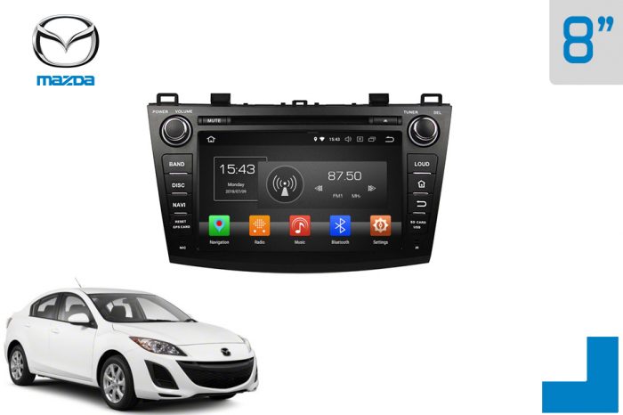 مانیتور فابریک مزدا 3 نیو