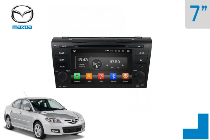 مانیتور فابریک مزدا 3