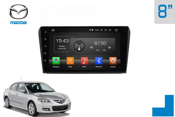 مانیتور فابریک مزدا 3